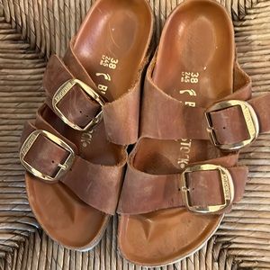 Big Buckle Birkenstocks a- Womens size 38